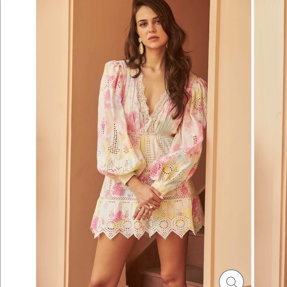 Hemant and Nandita amara pastel tie dress